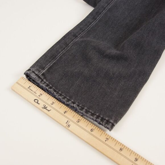 Rag & Bone RB 23X Jay Skinny Worn Rock Distressed Black Slub Jeans Mens Sz 33 - Picture 10 of 15